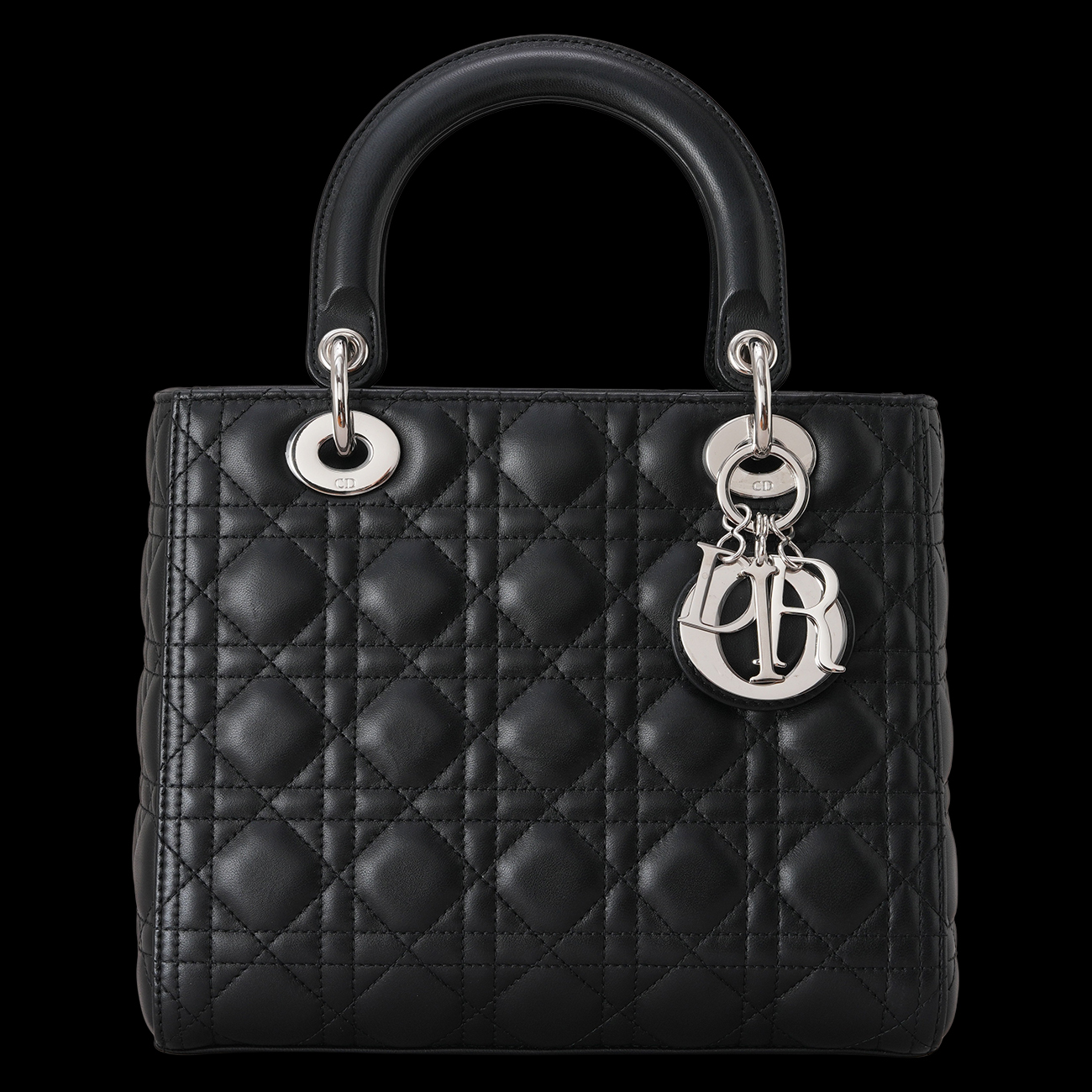 CHRISTIAN DIOR(USED)디올 레이디디올 미디움 백